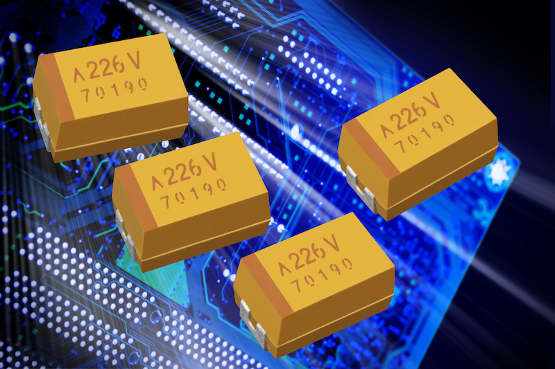 AVX's COTS Plus polymer solid electrolytic multianode chip caps tout robustness